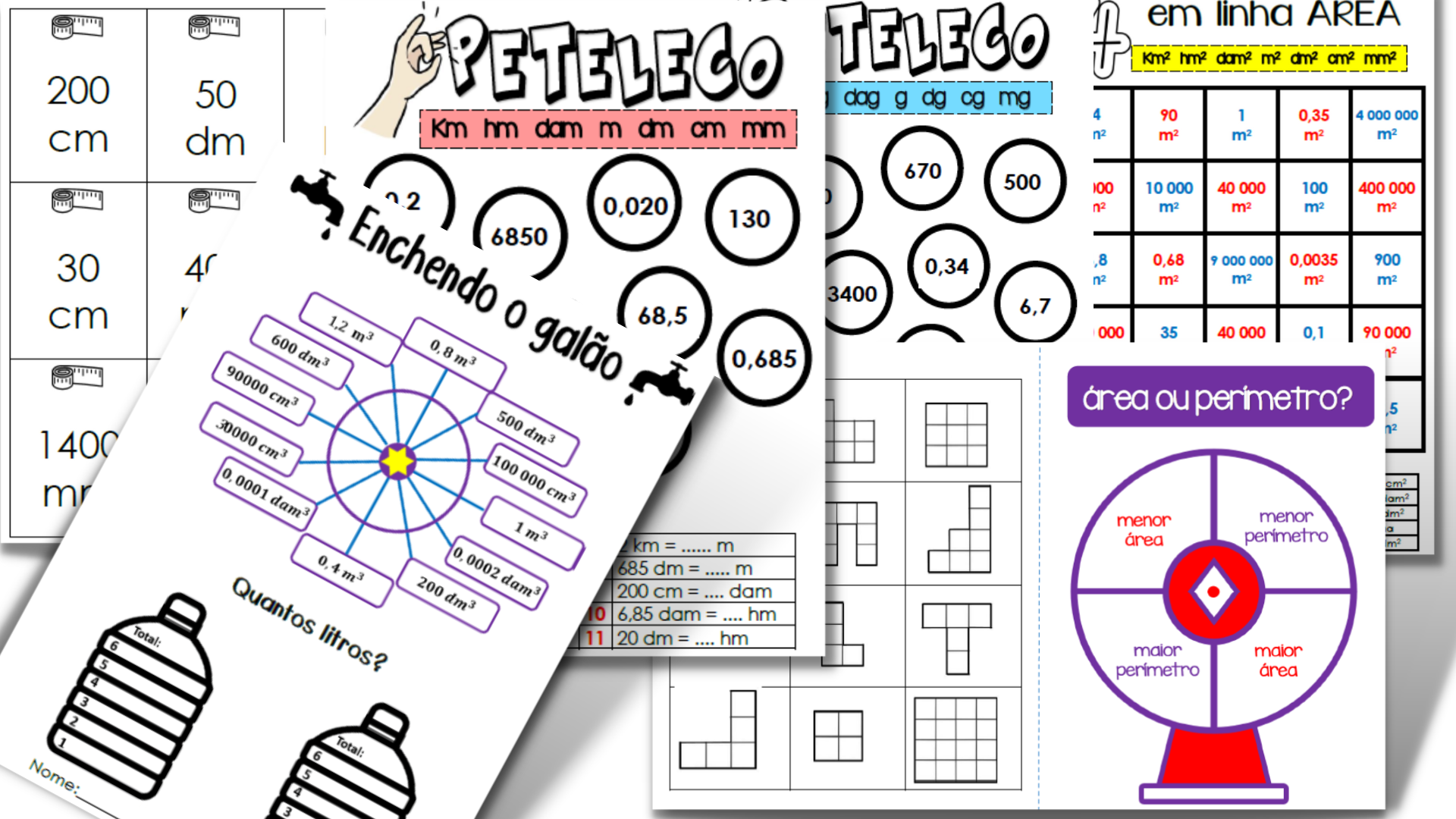 Tabela De Medidas De Comprimento